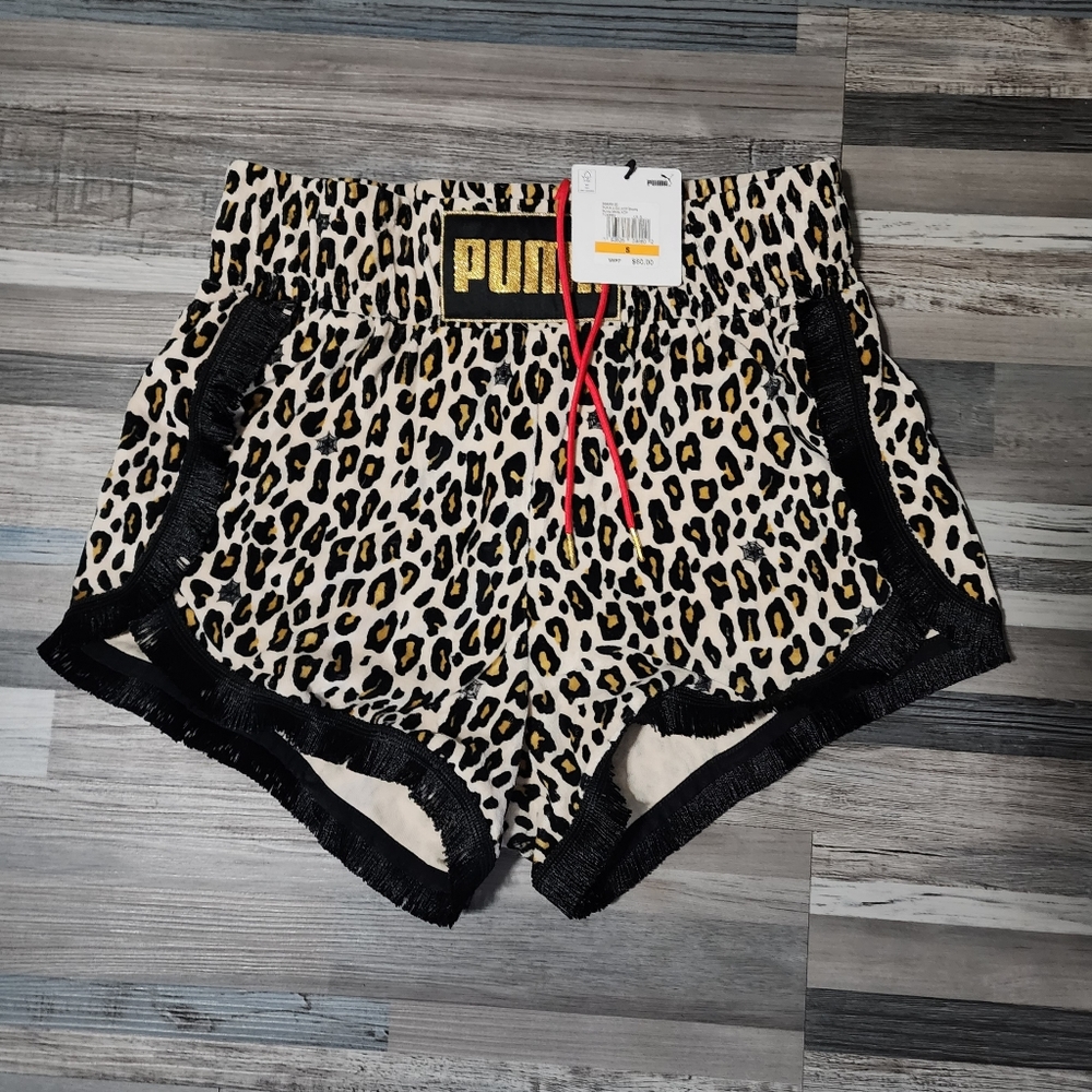 PUMA X CHARLOTTE OLYMPIA Boxing shorts.